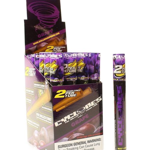 cyclones pre rolled cone blunt wrap 2 pack 28318339825766