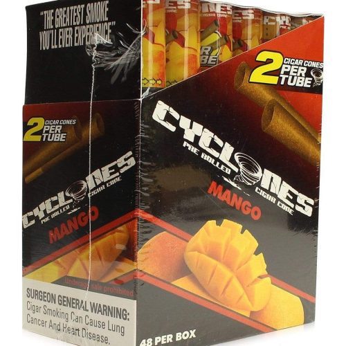 cyclones pre rolled cone blunt wrap 2 pack 28330578149478