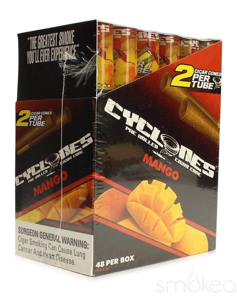 cyclones pre rolled cone blunt wrap 2 pack 28330578149478