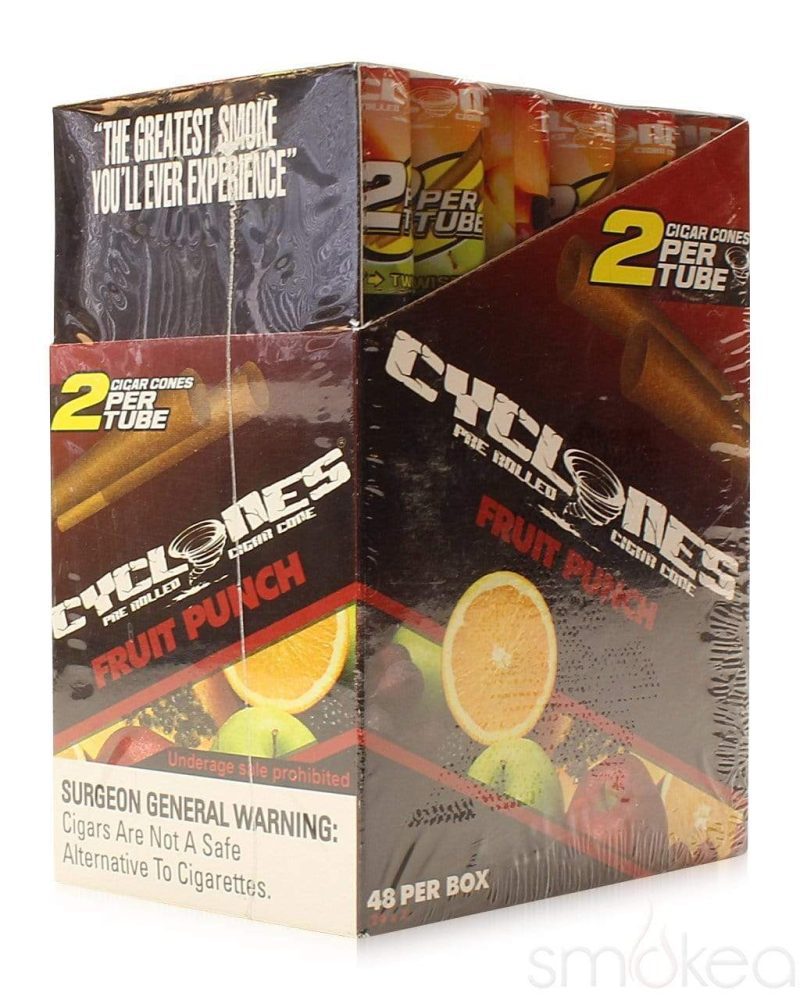 cyclones pre rolled cone blunt wrap 2 pack 28336241082470