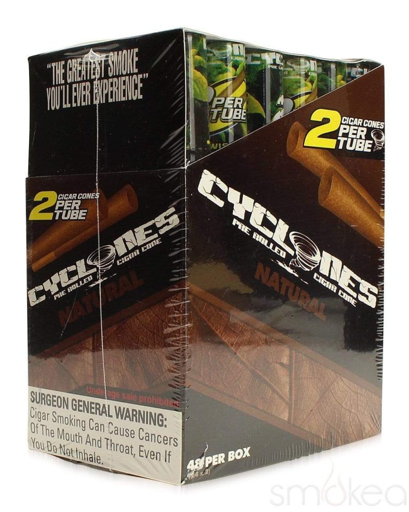 cyclones pre rolled cone blunt wrap 2 pack 28336248848486