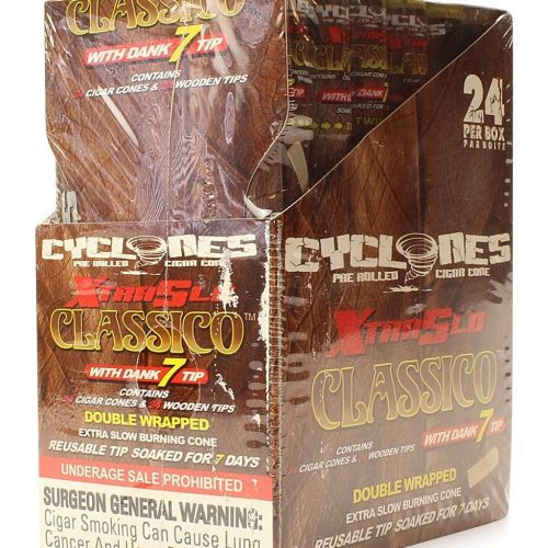 cyclones pre rolled cone blunt wrap w dank 7 tip 1869249970206