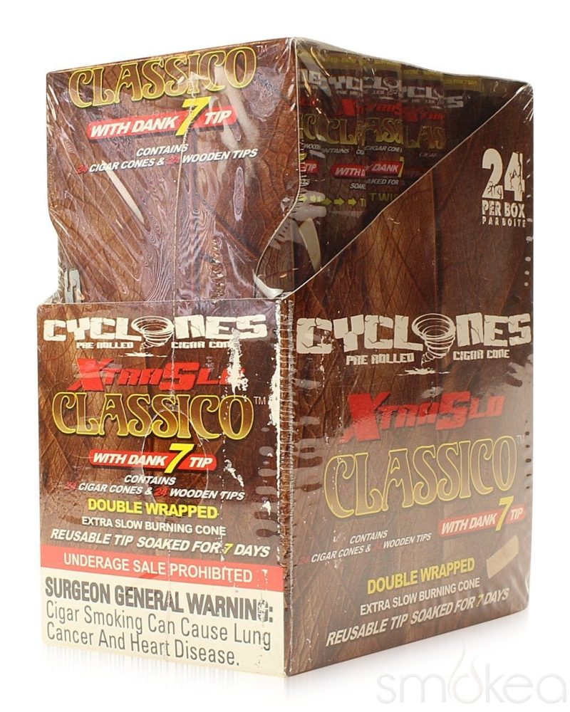 cyclones pre rolled cone blunt wrap w dank 7 tip 1869249970206