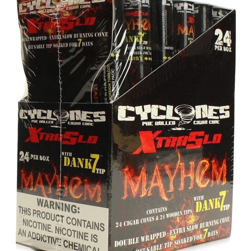 cyclones pre rolled cone blunt wrap w dank 7 tip 3846420791398