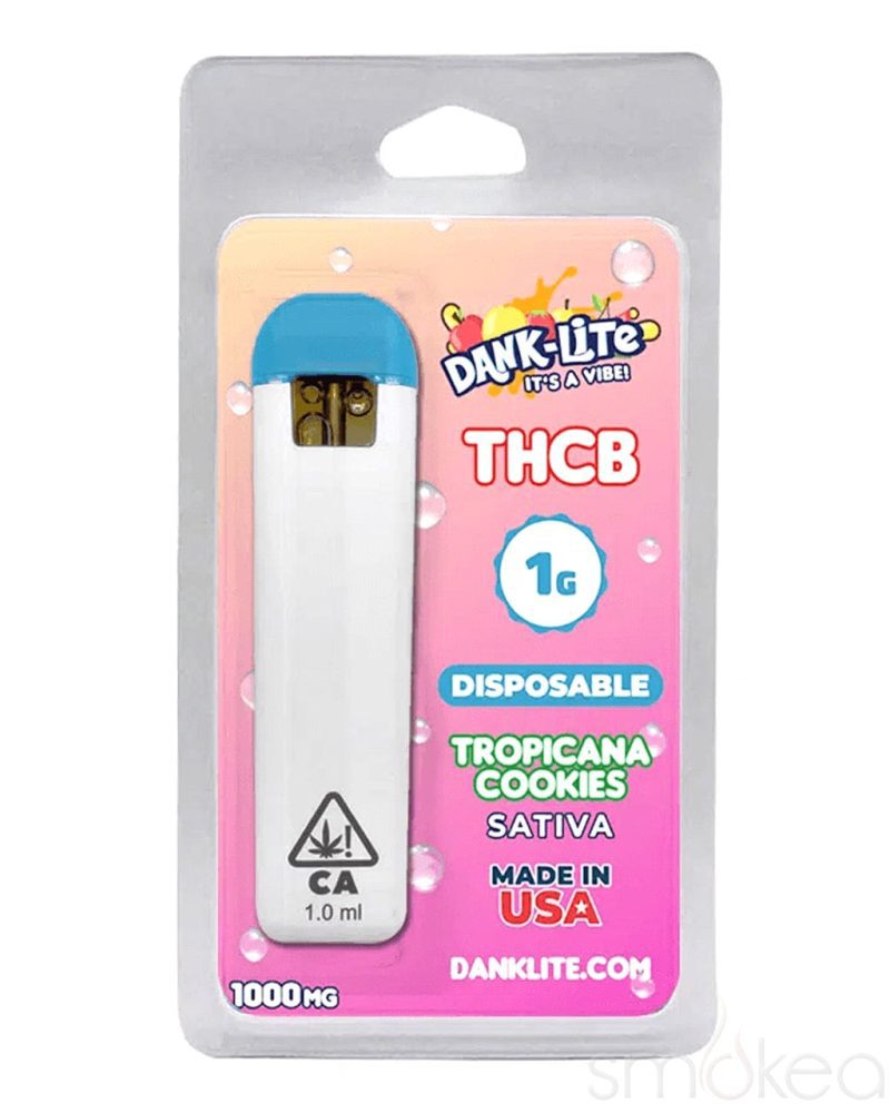 dank lite 1g thcb disposable vape tropicana cookies 29237870887014