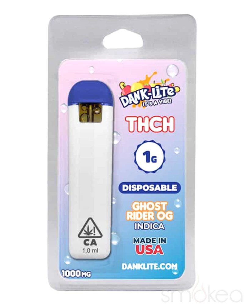 dank lite 1g thch disposable vape ghost rider og 29237816852582