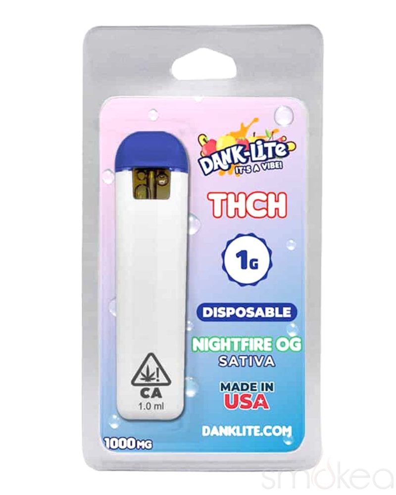 dank lite 1g thch disposable vape nightfire og 29237802139750