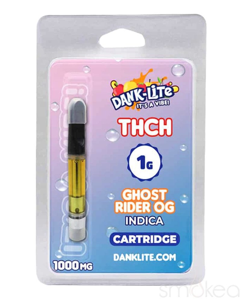 dank lite 1g thch vape cartridge ghost rider 29237666971750