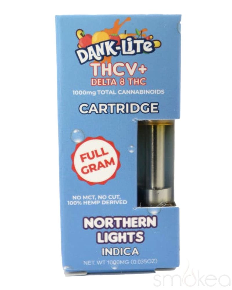 dank lite 1g thcv vape cartridge northern lights 29237267169382