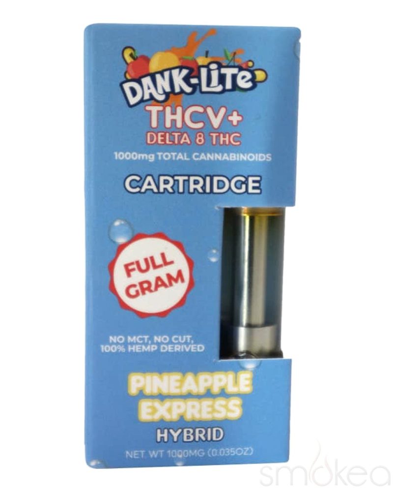 dank lite 1g thcv vape cartridge pineapple express 29237310193766