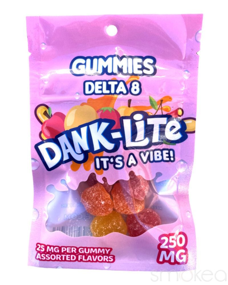 dank lite 250mg delta 8 gummies 10 pack 29234447843430