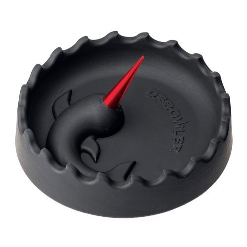 Debowler Narwhal Silicone Ashtray Red