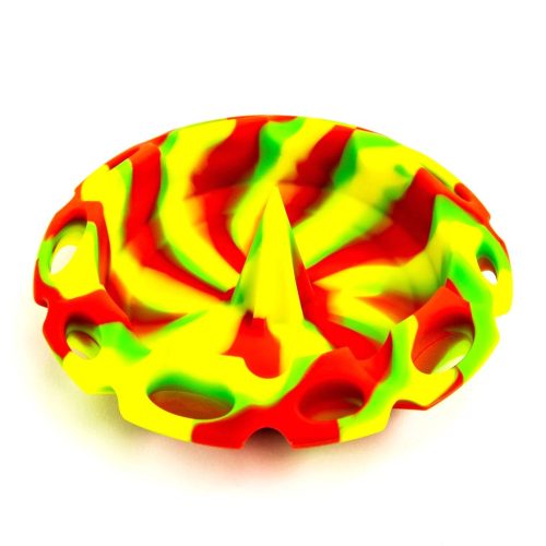 Debowler UFO Silicone Ashtray Rasta