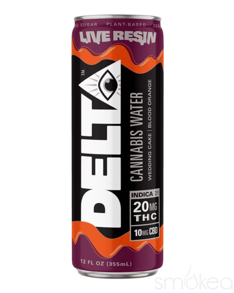 delta beverages delta 9 live resin cannabis water blood orange 30244416913510