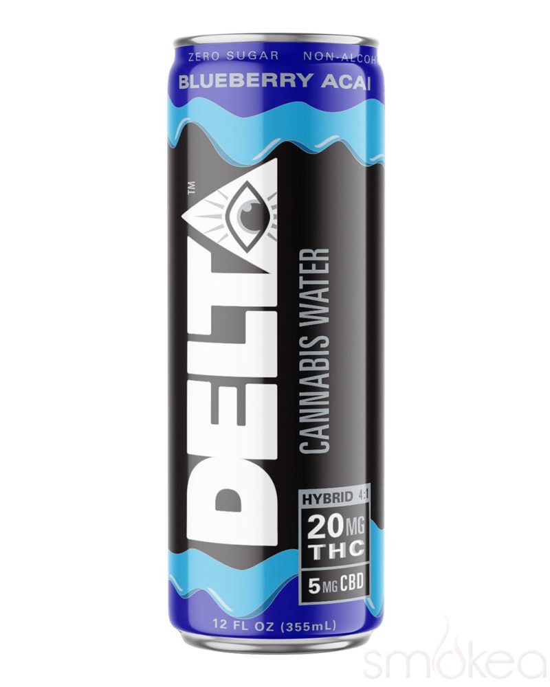 delta beverages delta 9 live resin cannabis water blueberry acai 31208384462950