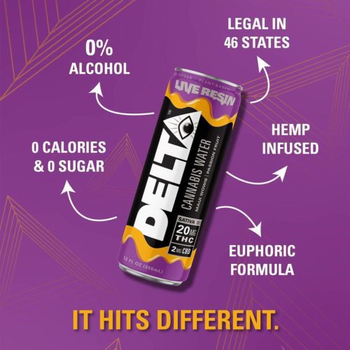 delta beverages delta 9 live resin cannabis water maui wowie 30244417699942