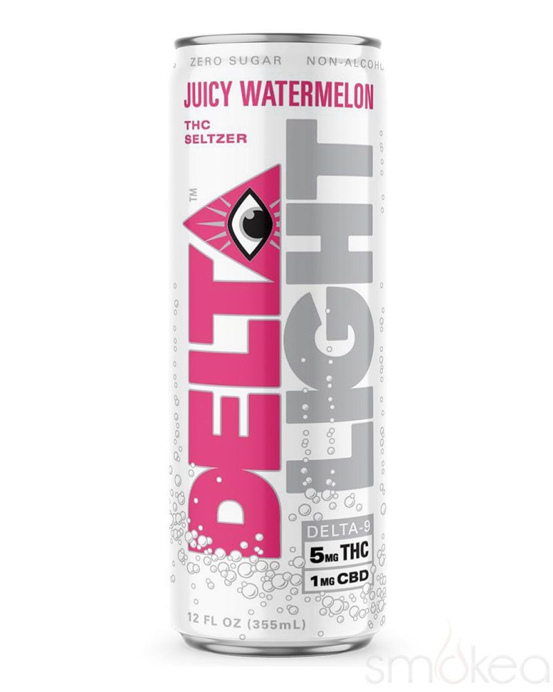 delta beverages delta light cannabis seltzer juicy watermelon 30568522481766