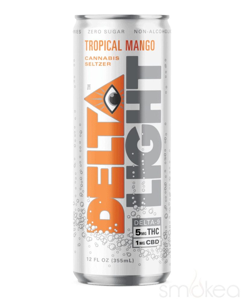 delta beverages delta light cannabis seltzer tropical mango 30244446437478