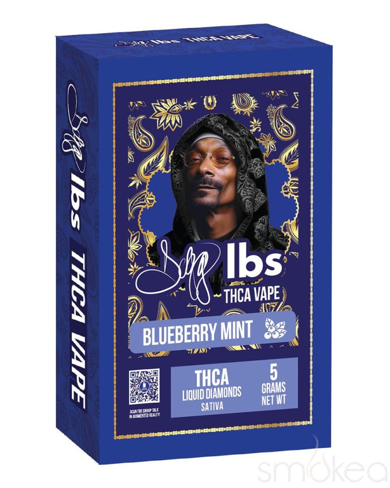 dogg lbs 5g thca liquid diamonds vape blueberry mint 30762719117414