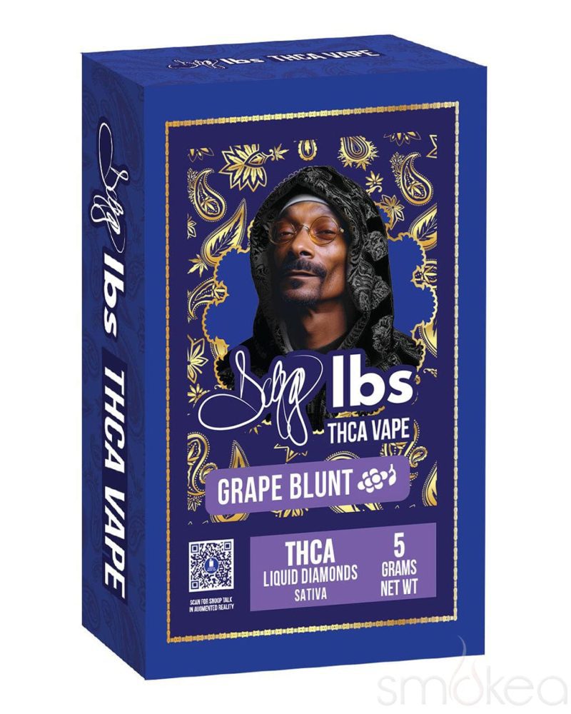 dogg lbs 5g thca liquid diamonds vape grape blunt 30762813456486