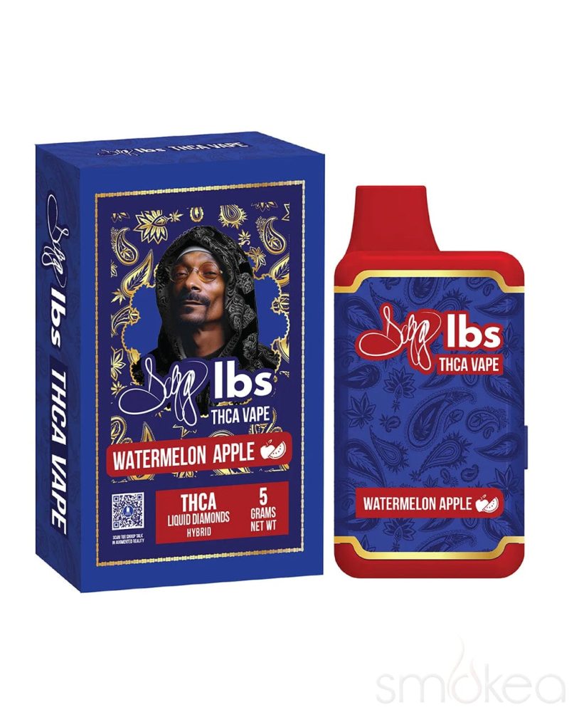 dogg lbs 5g thca liquid diamonds vape watermelon apple 30762861461606