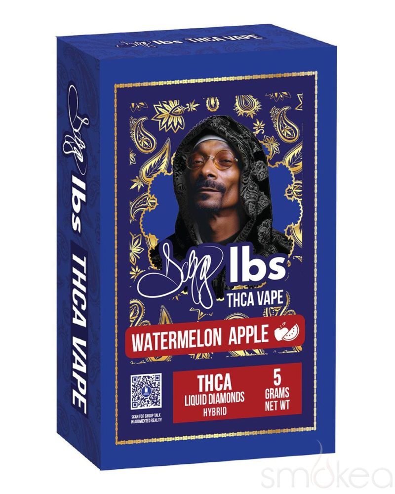 dogg lbs 5g thca liquid diamonds vape watermelon apple 30762861494374