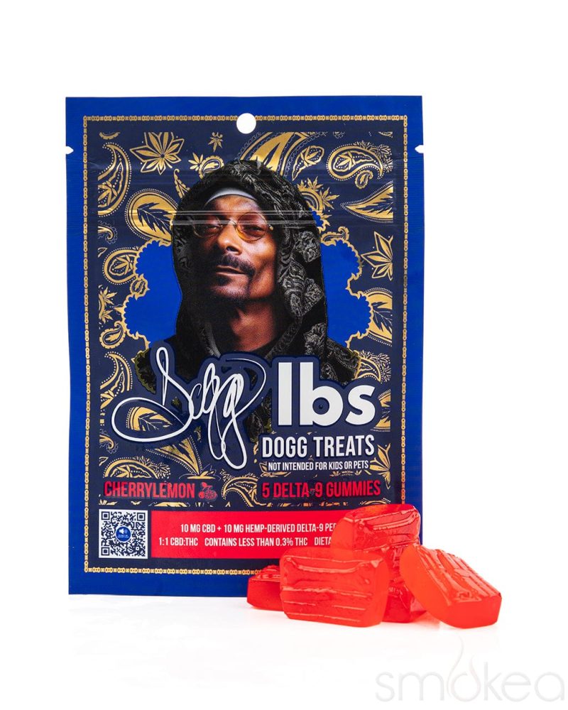 dogg lbs delta 9 dogg treats gummies cherry lemon 30762993221734