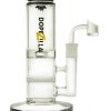 Dopezilla 8" Cerberus Dab Rig Black