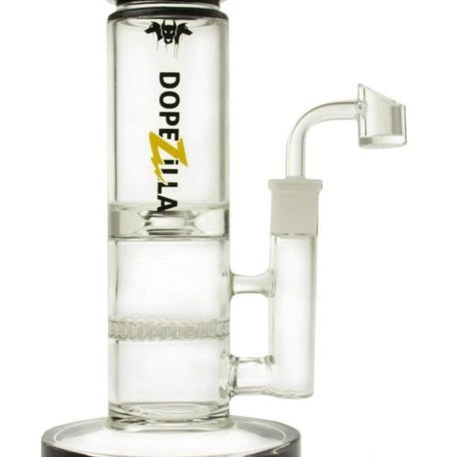 Dopezilla 8" Cerberus Dab Rig Black