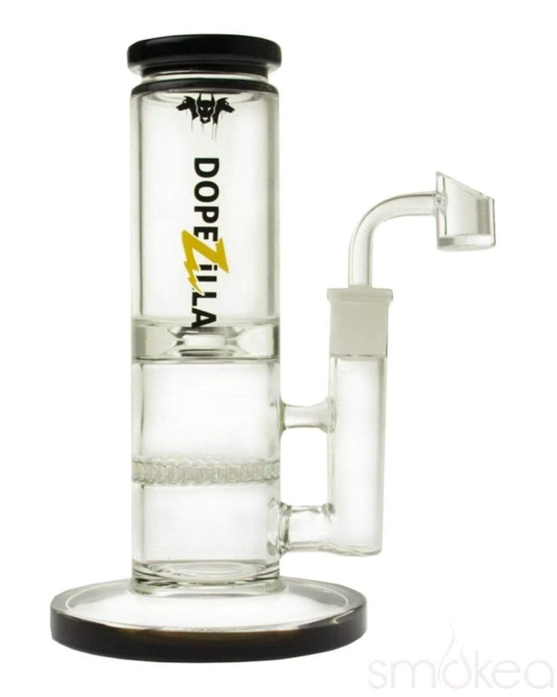 Dopezilla 8" Cerberus Dab Rig Black