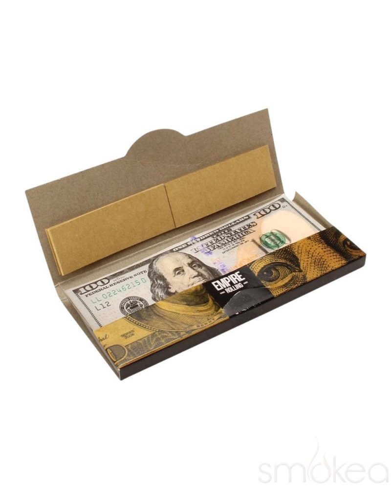 empire benny pack 100 dollar bill rolling papers w tips 792884248606