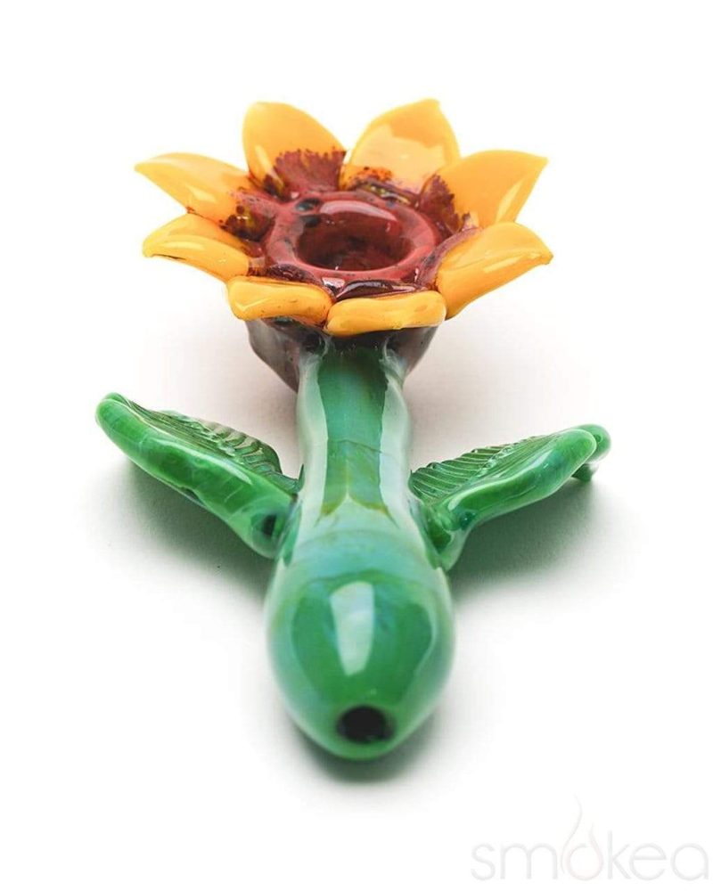 empire glassworks sunflower sherlock pipe 16057019334758