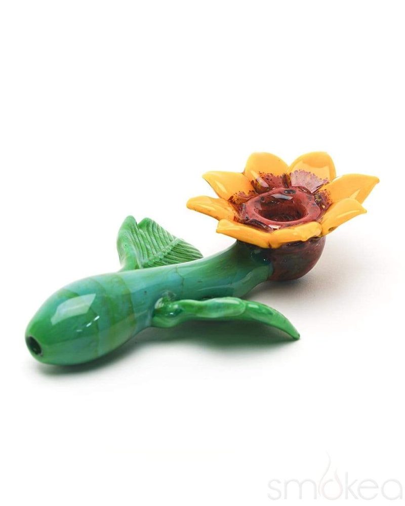 empire glassworks sunflower sherlock pipe 16057019400294