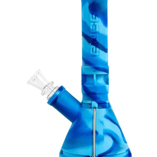 Eyce Mini Silicone Beaker Bong Blue Marble