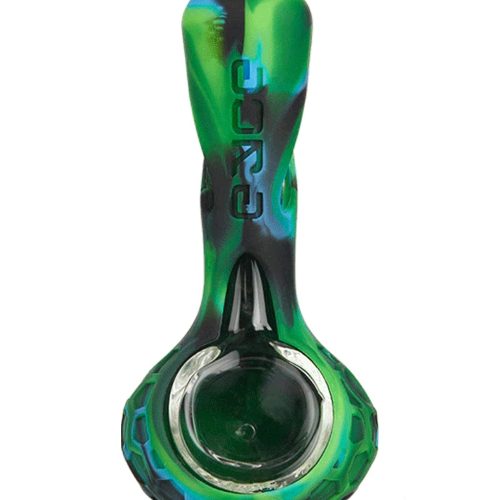 Eyce Proteck Series Alien Silicone & Glass Spoon Pipe Planet