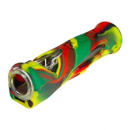 Eyce Proteck Series Roller Silicone & Glass Steamroller Pipe Rasta