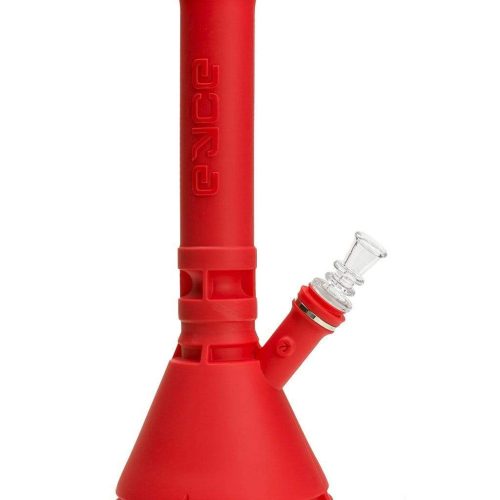 Eyce Silicone Beaker Bong Heli Red