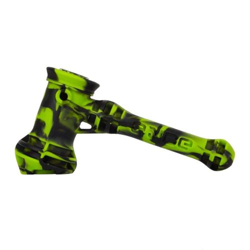 Eyce Silicone Bubbler Pipe Creature Green