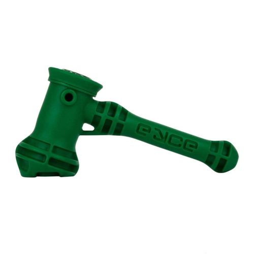 Eyce Silicone Bubbler Pipe Dark Green