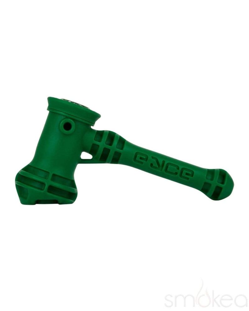 Eyce Silicone Bubbler Pipe Dark Green