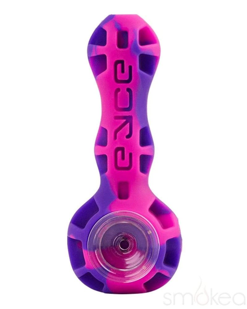 Eyce Silicone Spoon Pipe Flower Purple