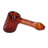 Famous Designs "Space" Hammer Pipe Amber