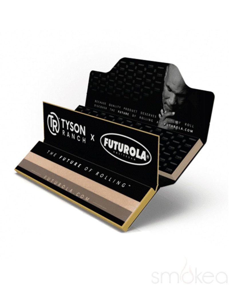 futurola x tyson ranch king size slim rolling papers w tips 28819978289254