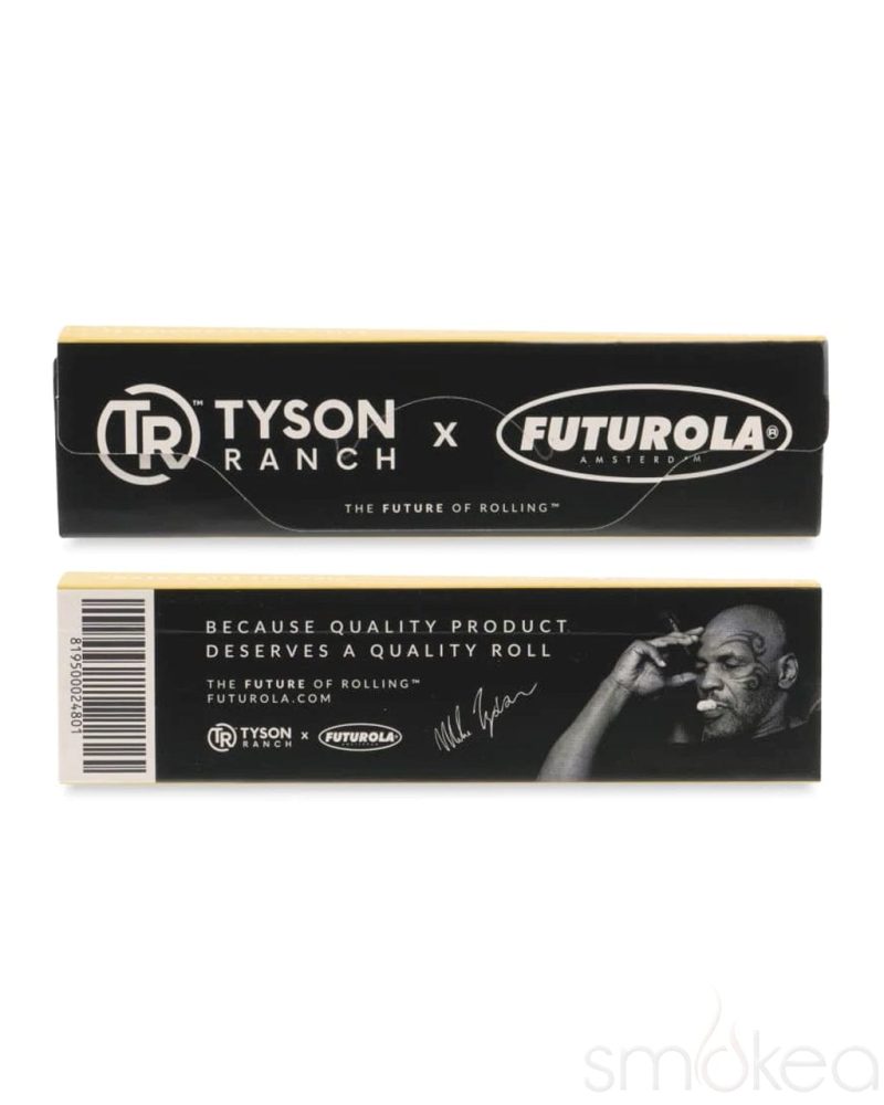 futurola x tyson ranch king size slim rolling papers w tips 28819978322022