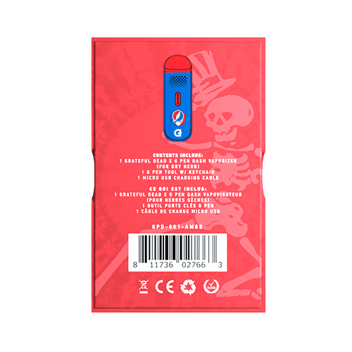 g pen x grateful dead dash vaporizer 31103015092326