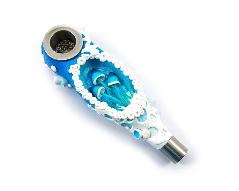 gadzyl light blue mushroom metal pipe default 27974920863846