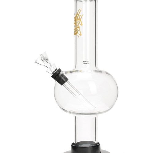 glowfly glass 12 bubble bong w removable base 28337699029094