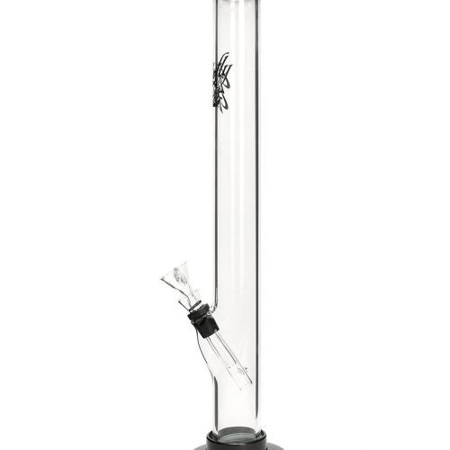 glowfly glass 15 straight bong w removable base 28307961643110