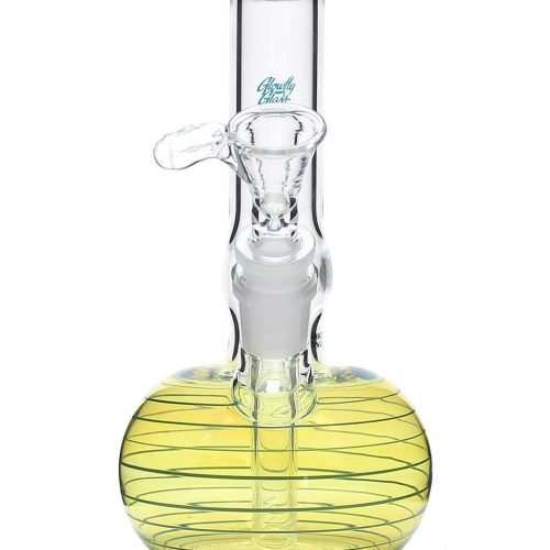 Glowfly Glass 8" Fumed Single Z Bong Blue