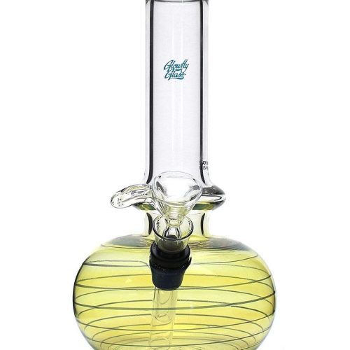 Glowfly Glass 8" Fumed Standard Bong Blue